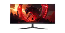 Acer - Nitro XZ0 34" UW-QHD Curved Gaming Monitor (XZ340CUR X0bmiiphx) 3440x1440 | 200Hz | 1ms | VA | HDR10