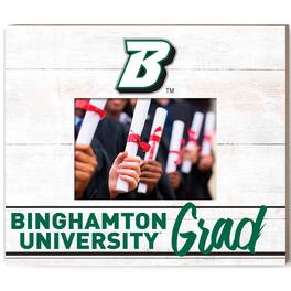 Jardine - Binghamton Bearcats 13.5" x 11.5" Grad Frame - White