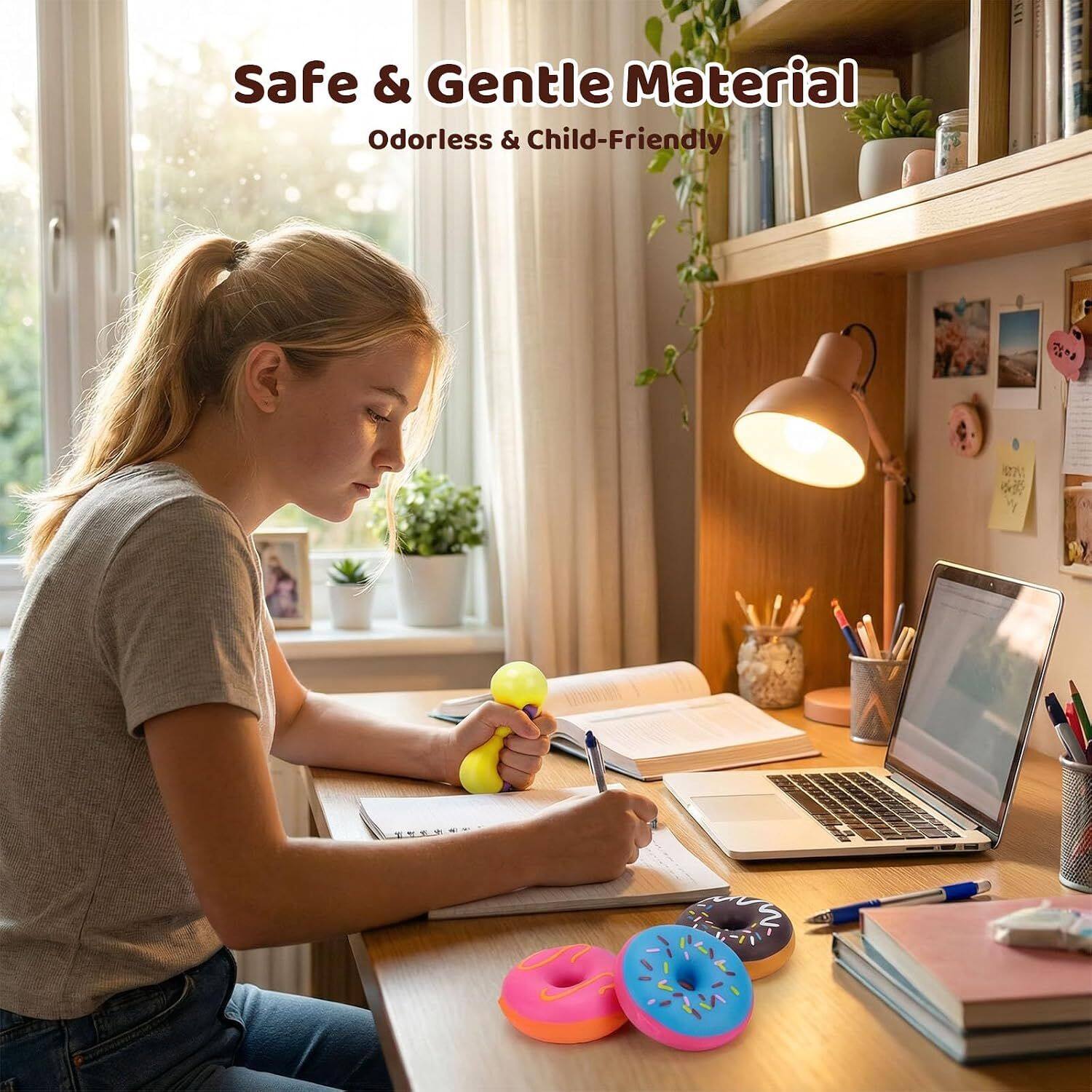 Safe & Gentle Material  
Odorless & Child-Friendly