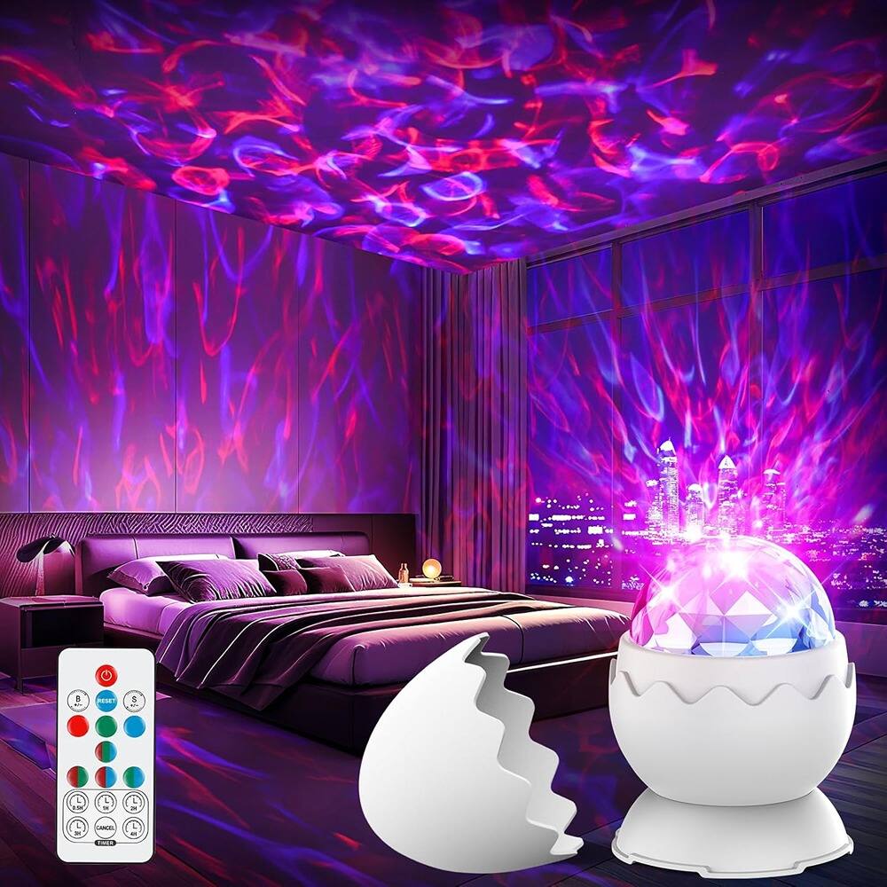 ACJPR - Galaxy Projector for Bedroom, Nebula Night Light with Timer and Remote, Gift for Kids and Adults