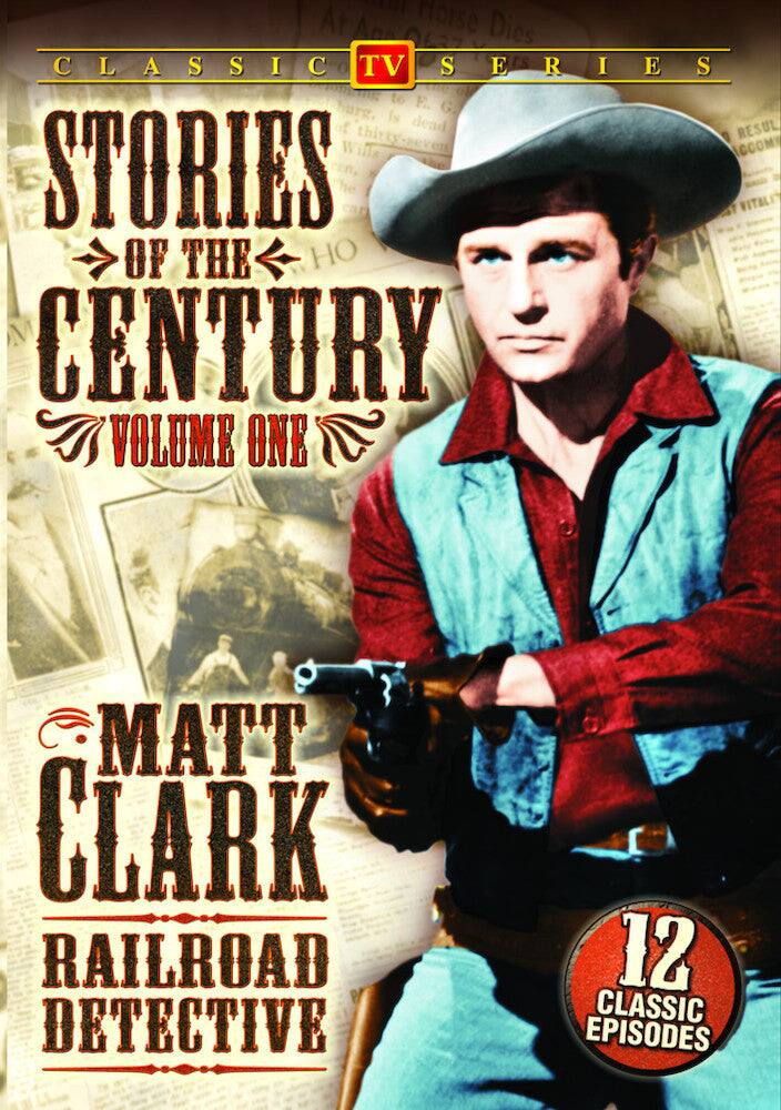 Front. Matt Clark Railroad Detective - Stories of The Century - DVD.