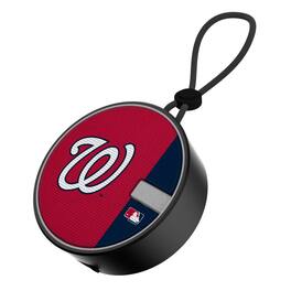 Keyscaper - Washington Nationals Logo Waterproof Bluetooth Speaker - Multicolor