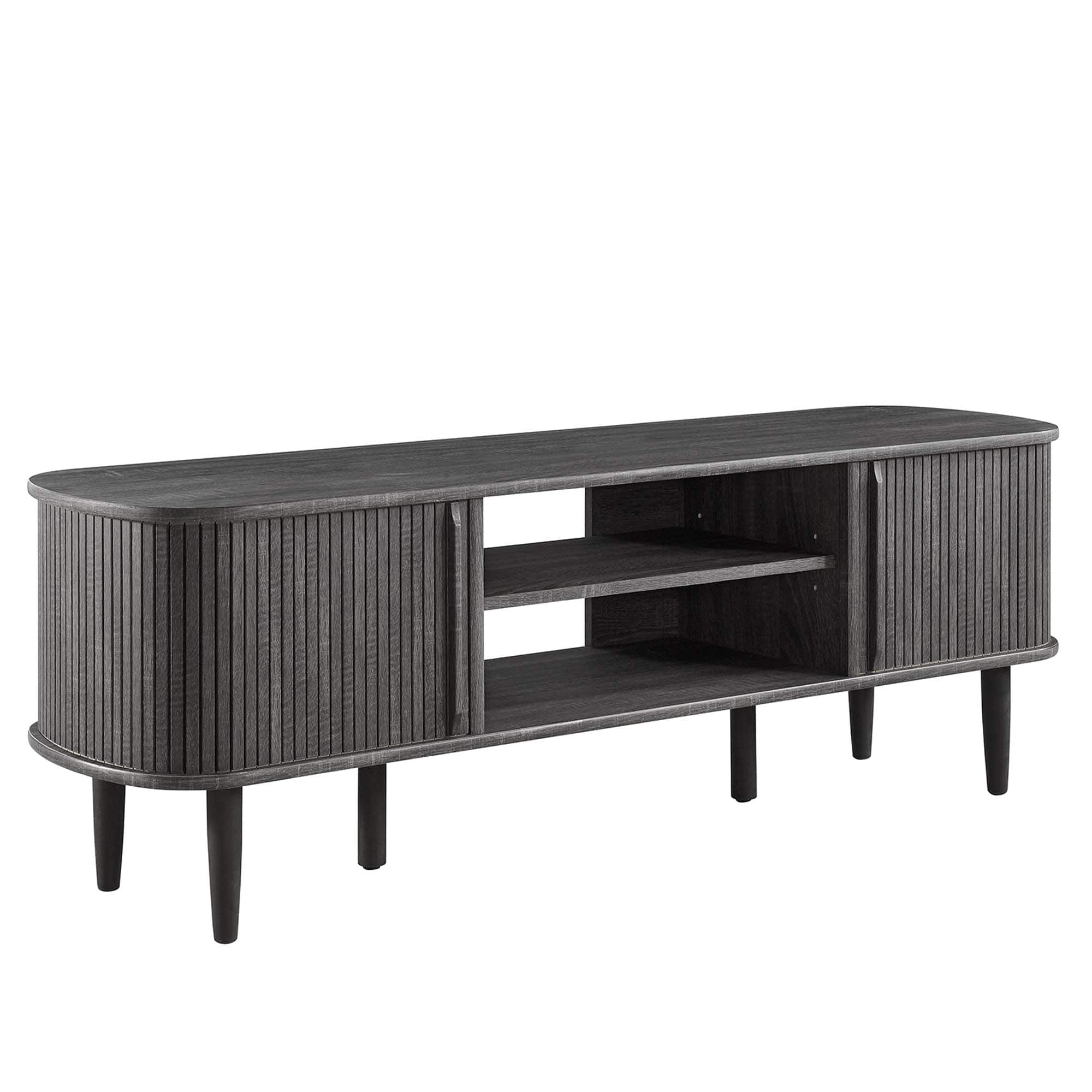 Contour 55" TV Stand by Modway - Charcoal