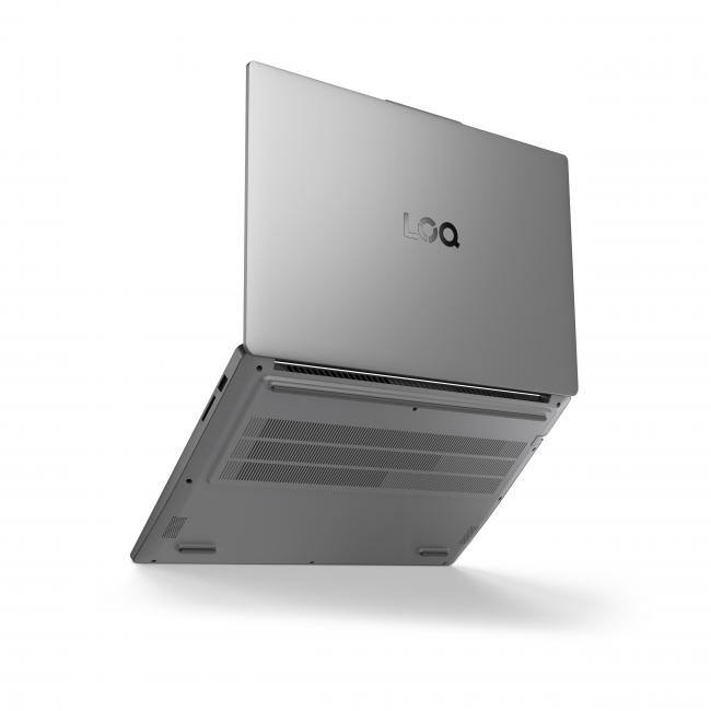 Alt View 7. Lenovo - Lenovo LOQ-E 15.6" FHD 144Hz Gaming Laptop AMD Ryzen 7 7735HS 16GB DDR5 512GB SSD NVIDIA GeForce RTX 4050 Luna Gray - Luna Gray.