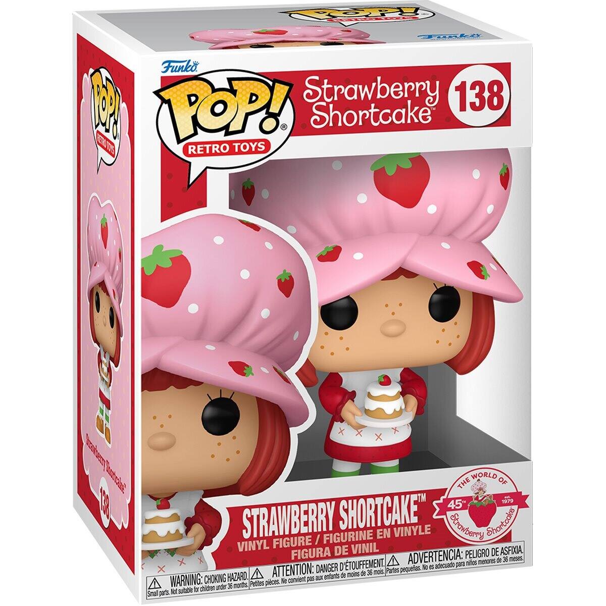 Sure, here is the corrected and grouped text from the image:

---

**Funko POP! RETRO TOYS**

**Strawberry Shortcake**  
**138**

**STRAWBERRY SHORTCAKE™**  
VINYL FIGURE / FIGURINE EN VINYLE / FIGURA DE VINIL / FIGURA DE VINIL / FIGURA DE VINIL / FIGURA DE VINIL / FIGURA DE VINIL / FIGURA DE VINIL / FIGURA DE VINIL / FIGURA DE VINIL / FIGURA DE VINIL / FIGURA DE VINIL / FIGURA DE VINIL / FIGURA DE VINIL / FIGURA DE VINIL / FIGURA DE VINIL / FIGURA DE VINIL / FIGURA DE VINIL / FIGURA DE VINIL / FIGURA DE VINIL / FIGURA DE VINIL / FIGURA DE VINIL / FIGURA DE VINIL / FIGURA DE VINIL / FIGURA DE VINIL / FIGURA DE VINIL / FIGURA DE VINIL / FIGURA DE VINIL / FIGURA DE VINIL / FIGURA DE VINIL / FIGURA DE VINIL / FIGURA DE VINIL / FIGURA DE VINIL / FIGURA DE VINIL / FIGURA DE VINIL / FIGURA DE VINIL / FIGURA DE VINIL / FIGURA DE VINIL / FIGURA DE VINIL / FIGURA DE VINIL / FIGURA DE VINIL / FIGURA DE VINIL / FIGURA DE VINIL / FIGURA DE VINIL / FIGURA DE VINIL / FIGURA DE VINIL / FIGURA DE VINIL / FIGURA DE VINIL / FIGURA DE VINIL / FIGURA DE VINIL / FIGURA DE VINIL / FIGURA DE VINIL / FIGURA DE VINIL / FIGURA DE VINIL / FIGURA DE VINIL / FIGURA DE VINIL / FIGURA DE VINIL / FIGURA DE VINIL / FIGURA DE VINIL / FIGURA DE VINIL / FIGURA DE VINIL / FIGURA DE VINIL / FIGURA DE VINIL / FIGURA DE VINIL / FIGURA DE VINIL / FIGURA DE VINIL / FIGURA DE VINIL / FIGURA DE VINIL / FIGURA DE VINIL / FIGURA DE VINIL / FIGURA DE VINIL / FIGURA DE VINIL / FIGURA DE VINIL / FIGURA DE VINIL / FIGURA DE VINIL / FIGURA DE VINIL / FIGURA DE VINIL / FIG