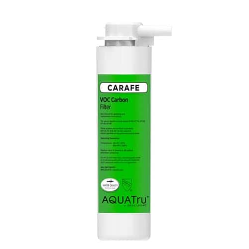 AquaTru - Carafe Replacement VOC Filter with (Stage 4) Countertop Reverse Osmosis Water Filter Purification System