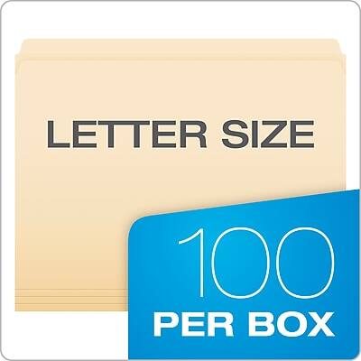 LETTER SIZE  
100 PER BOX