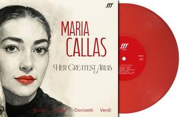 Maria Callas - Maria Callas: The Greatest Hits (Transparent Red Vinyl) - VINYL LP