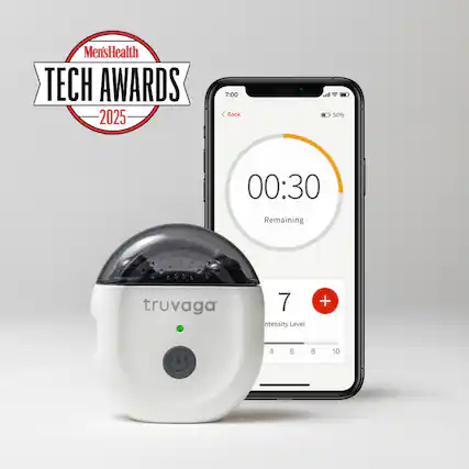 Men's Health TECH AWARDS 2025
7:00
Back
50%
00:30 Remaining
7 Intensity Level
4 6 8 10
truvaga