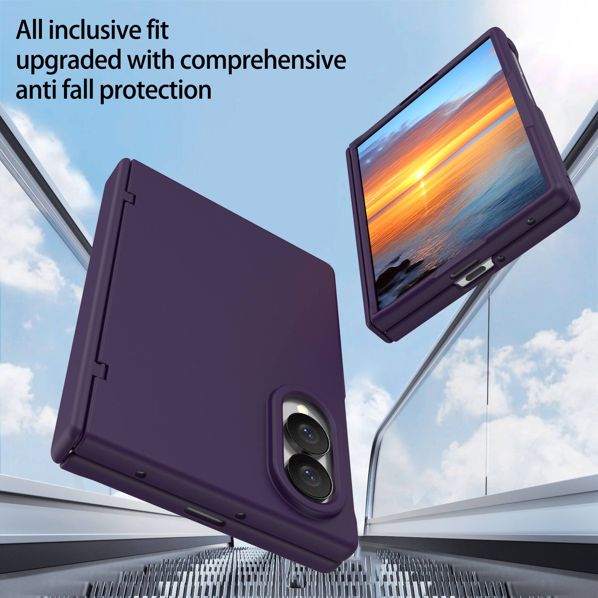 All inclusive fit upgraded with comprehensive anti fall protection