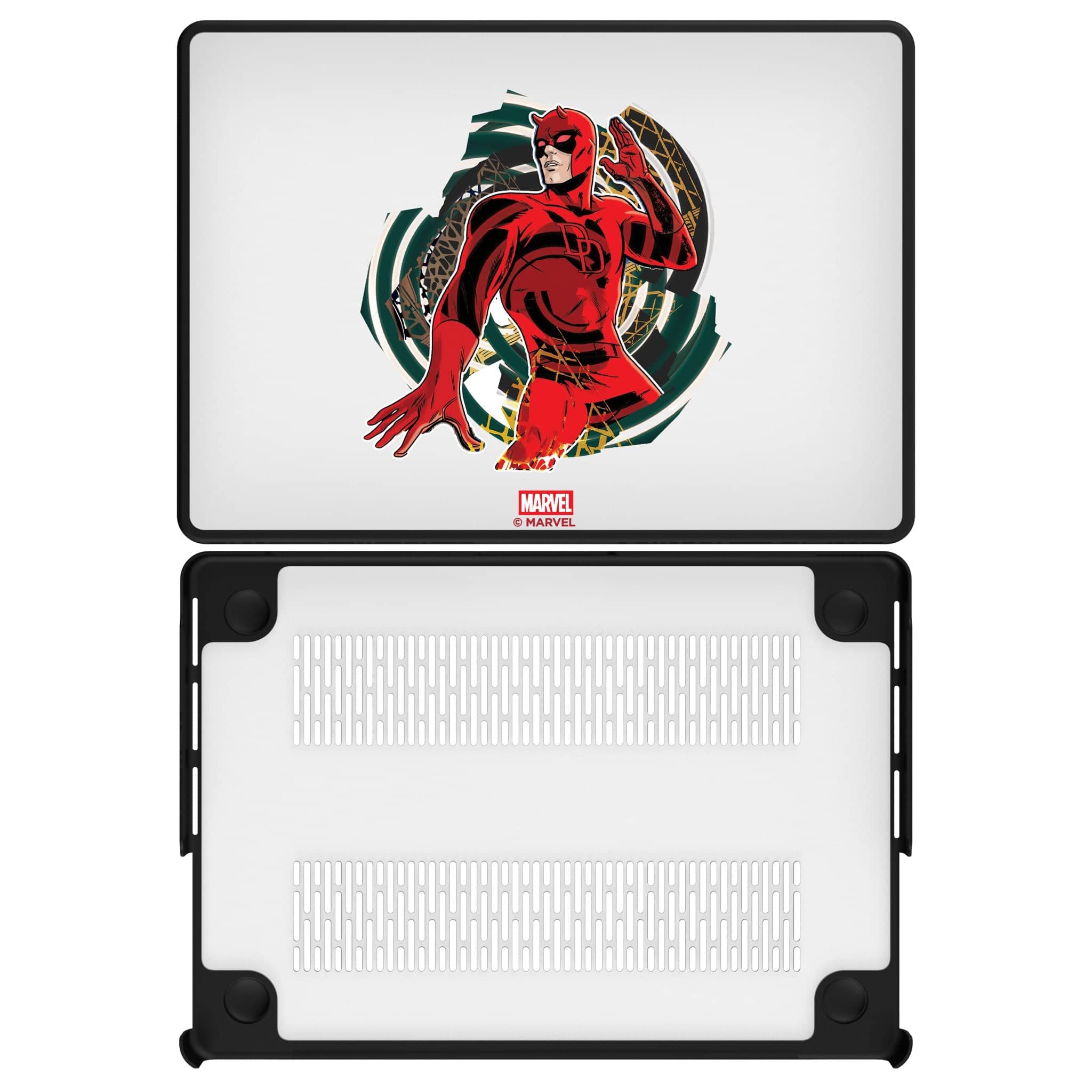 Keyscaper - Marvel Badge Laptop Case - Apple MacBook Pro 14-inch (2021)/(2023) - Daredevil 2
