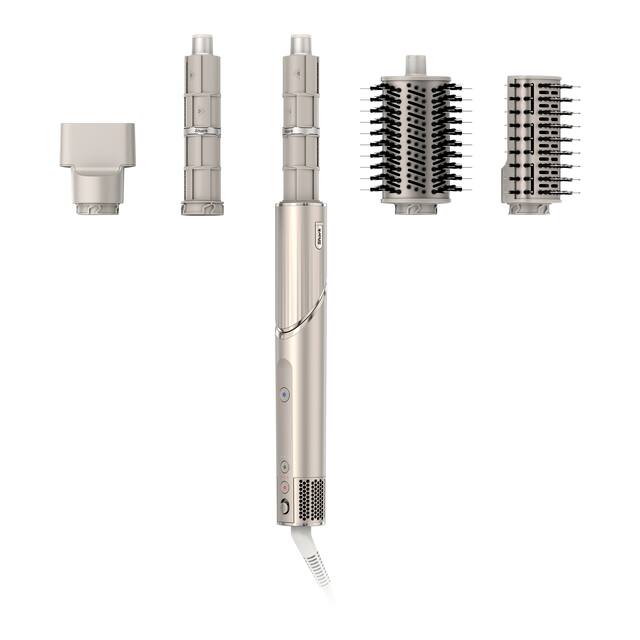 Shark - FlexStyle Air Styling & Drying System, Powerful Hair Blow Dryer and Multi-Styler - Stone Straight & Wavy