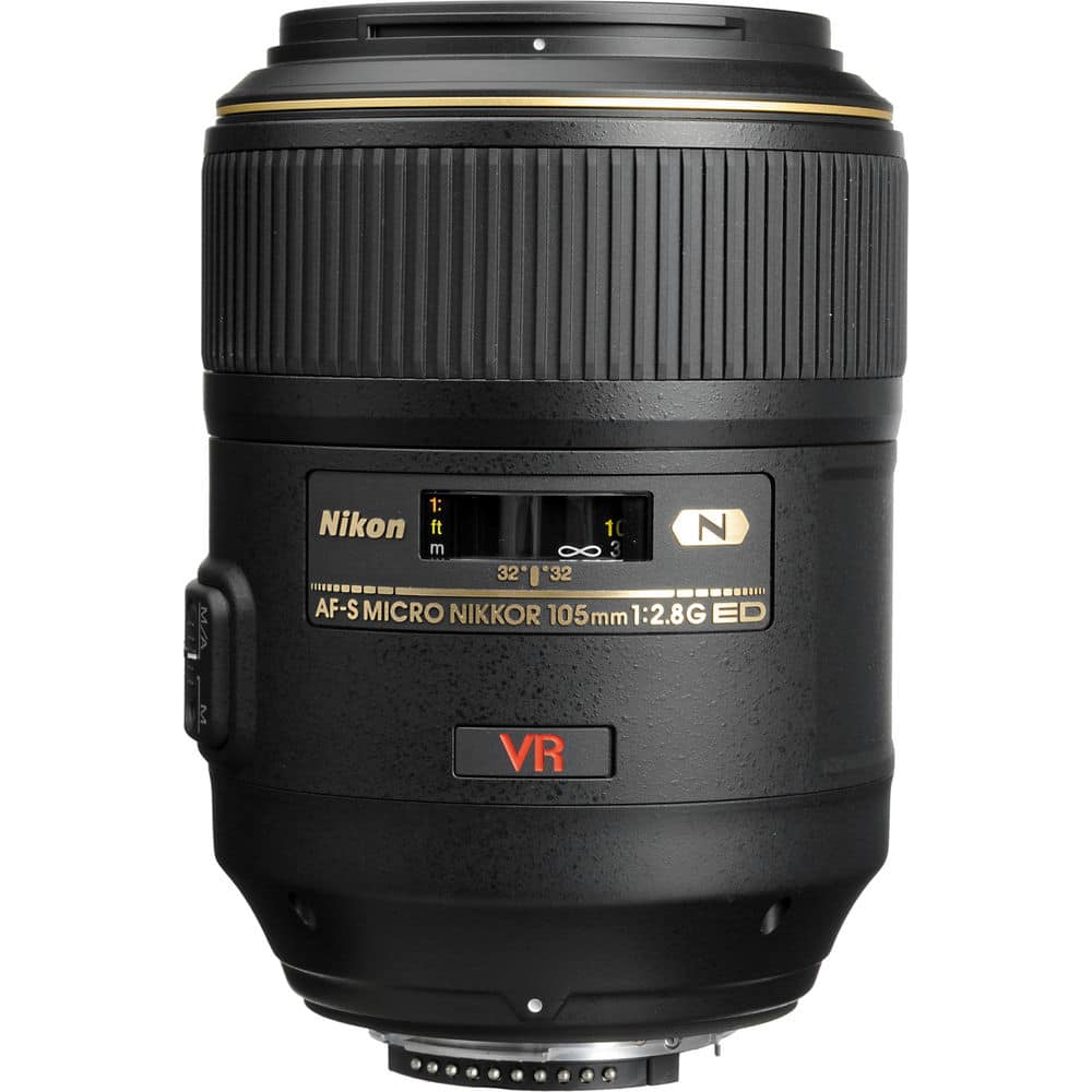 Nikon AF S VR Micro NIKKOR 105mm f/2.8G IF ED Lens (2160) + Filter