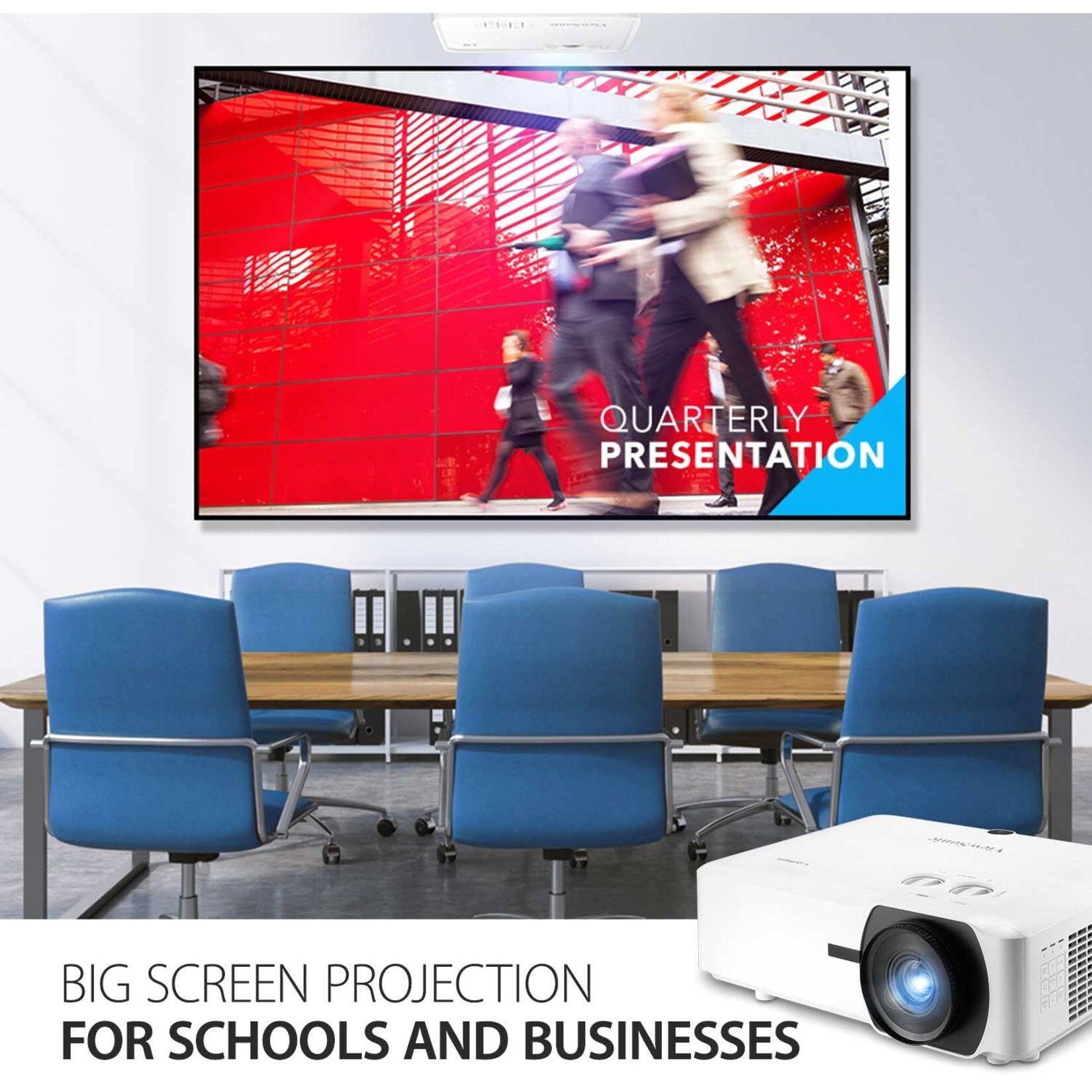 Alt View 17. ViewSonic - LS920WU 1920 x 1200 DLP Projector - White.