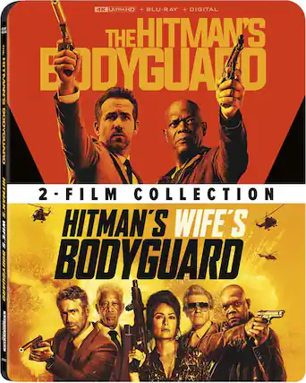 Front. The Hitman's Bodyguard / Hitman's Wife's Bodyguard - 4K Blu-Ray.