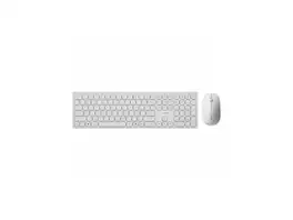 Alogic - USB-C Rechargeable Wireless Mouse & Keyboard - Bluetooth/RF 5.0 - White