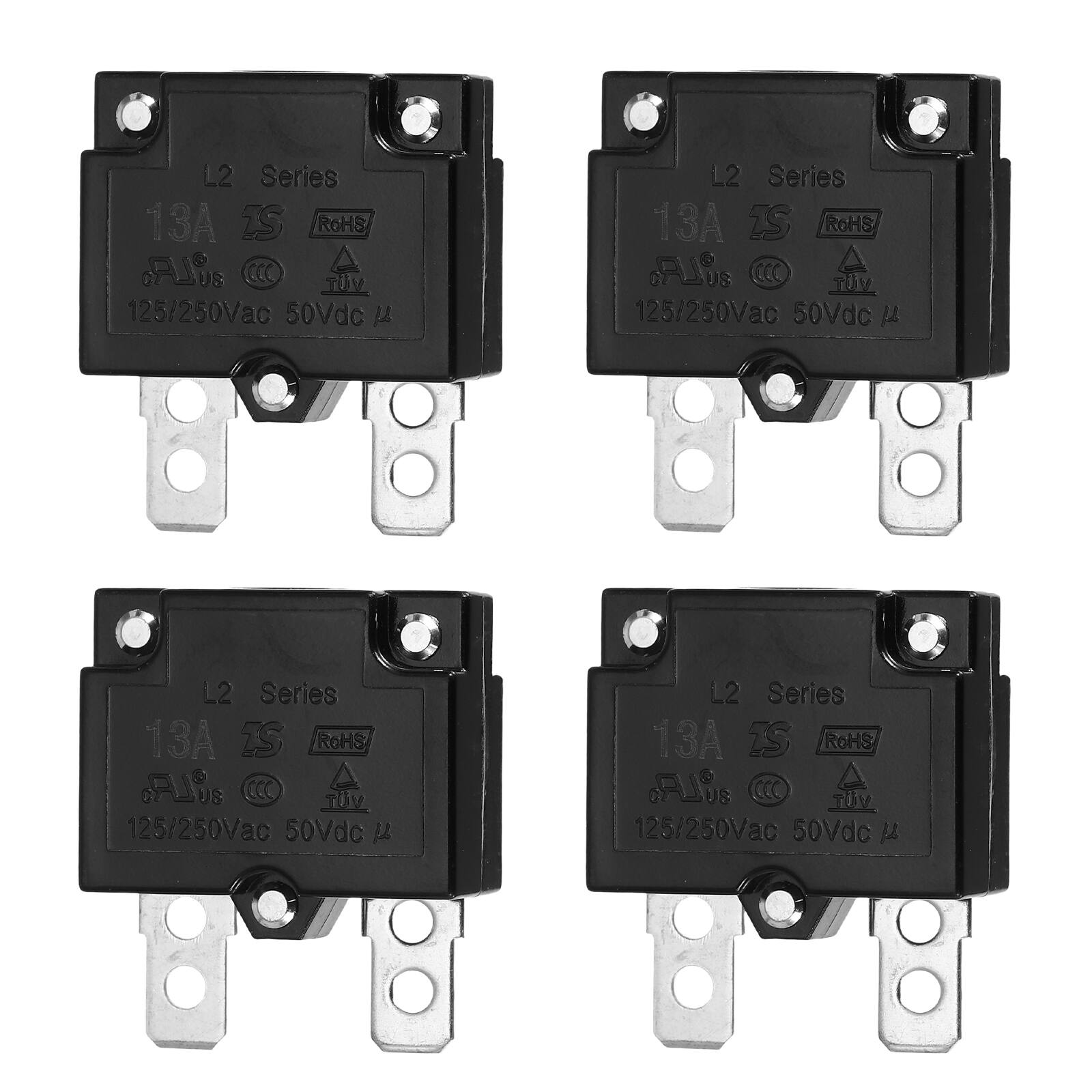 L2 Series 13A is RoHS iLR A US CCC TUV 125/250Vac 50Vdc