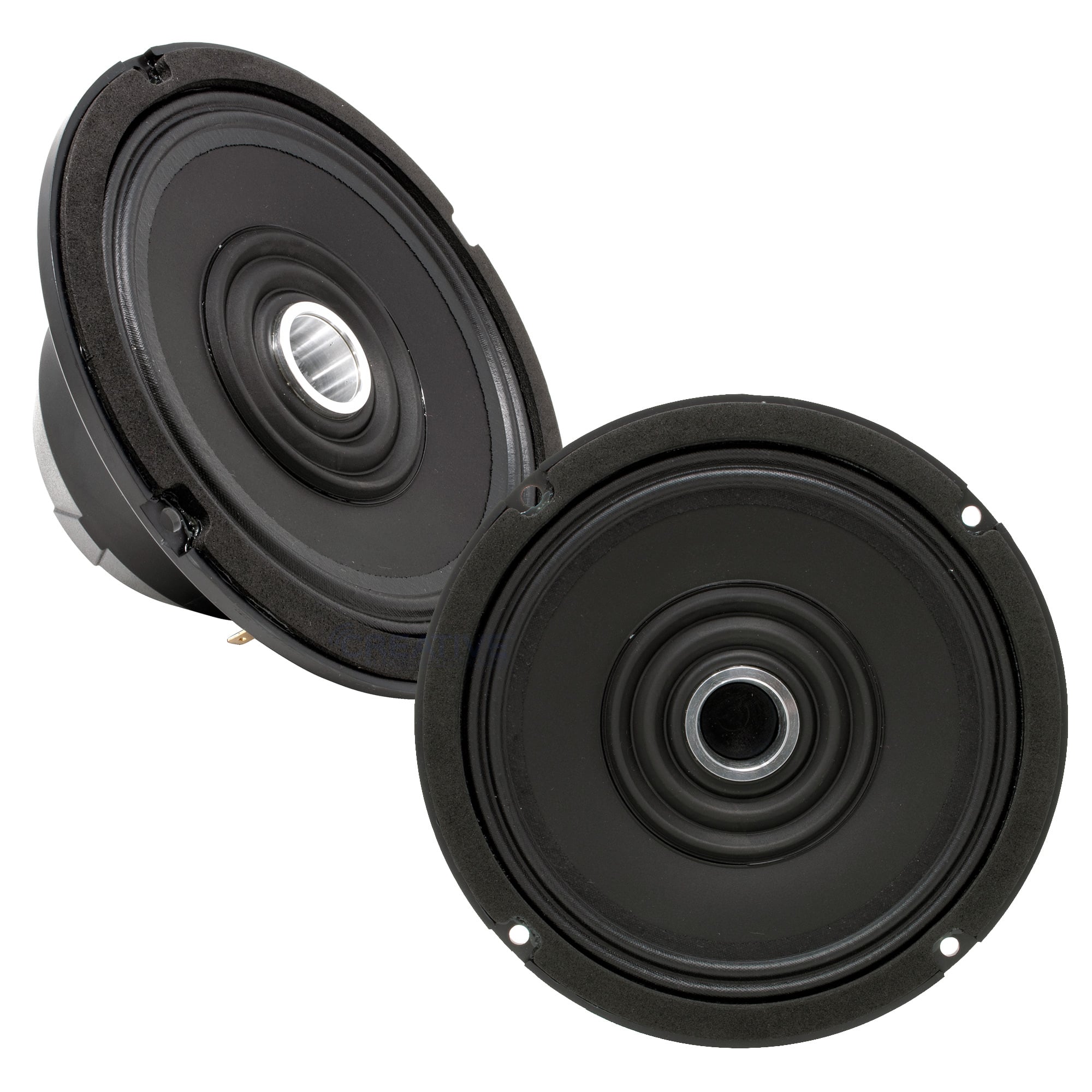 ARC Audio - Moto602-HD Horn Loaded Compression Coaxial Powersport & Motorcycle Speakers - Black/Gray