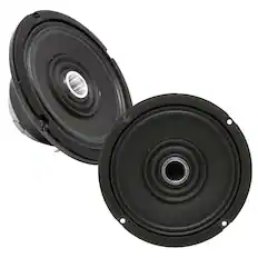 Front. ARC Audio - Arc Audio Moto602-HD Horn Loaded Compression Coaxial Powersport & Motorcycle Speakers - Black/Gray.