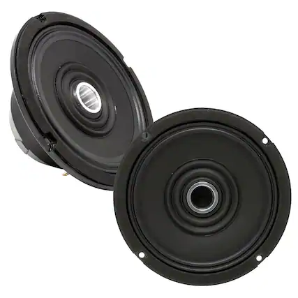 Front. ARC Audio - Arc Audio Moto602-HD Horn Loaded Compression Coaxial Powersport & Motorcycle Speakers - Black/Gray.