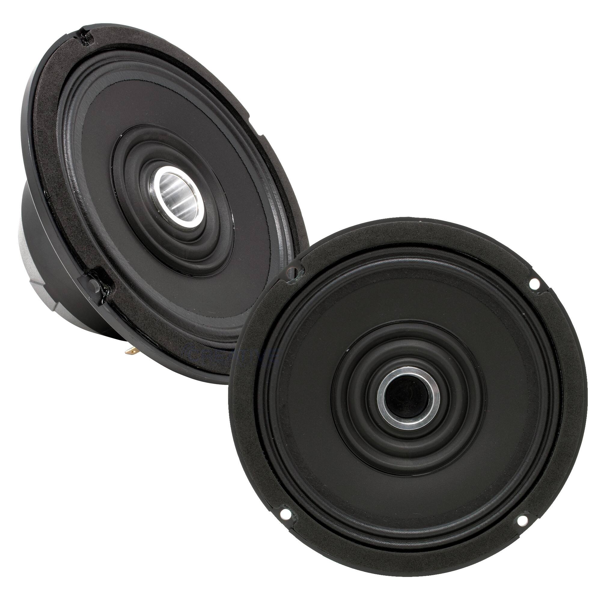 Front. ARC Audio - Arc Audio Moto602-HD Horn Loaded Compression Coaxial Powersport & Motorcycle Speakers - Black/Gray.
