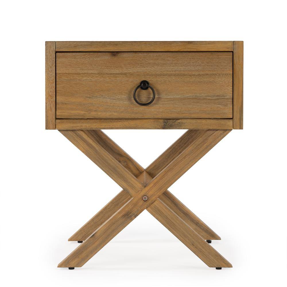 Alt View 8. Butler Specialty - Lark Natural Wood End Table - Light Brown.