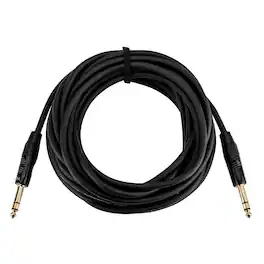 H&A - HA Platinum Pro 25'TRS 1/4" Male to 1/4" Male Interconnect Cable