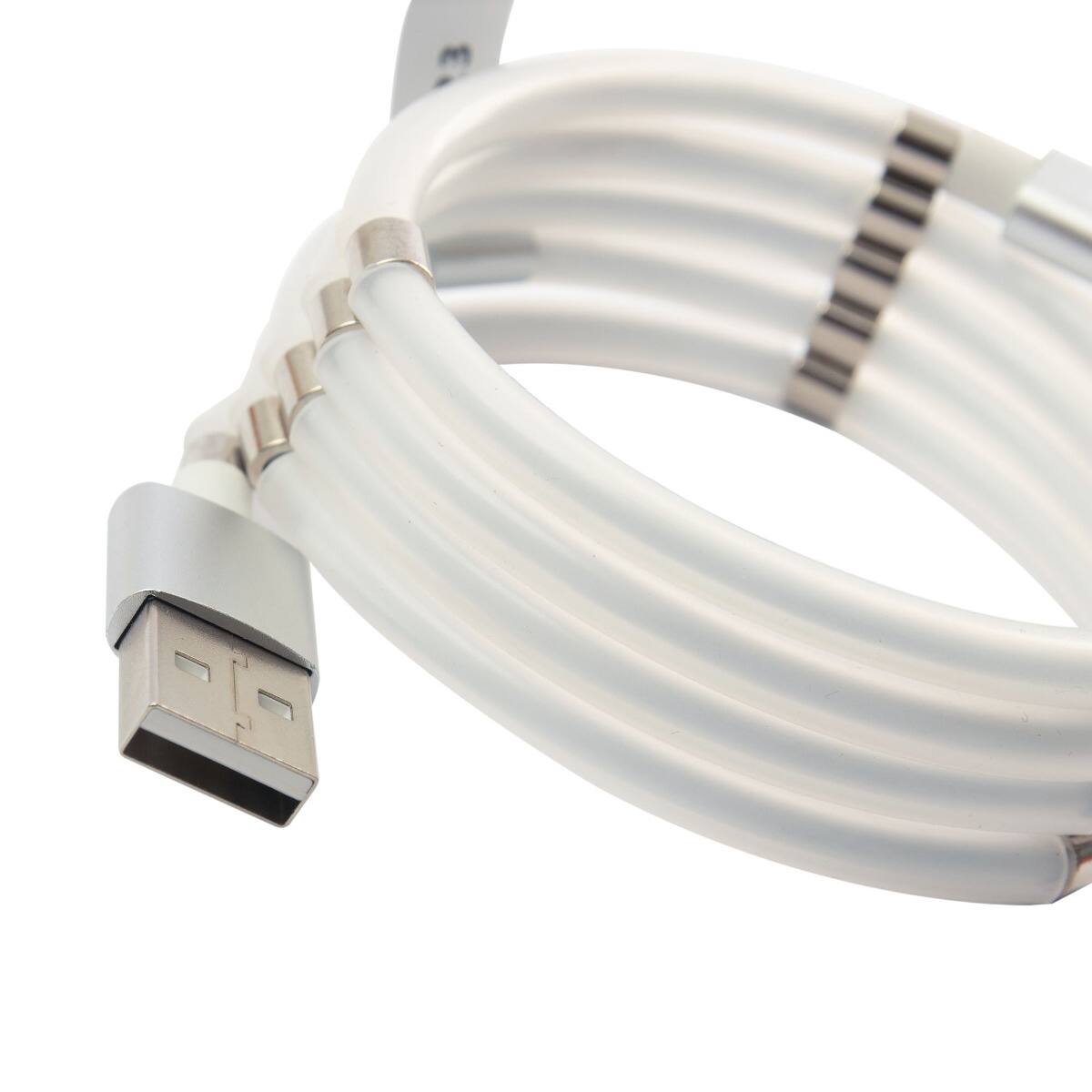 Back. RadioShack - USB 2.0 to Lightning Cable – 3 ft - Black.