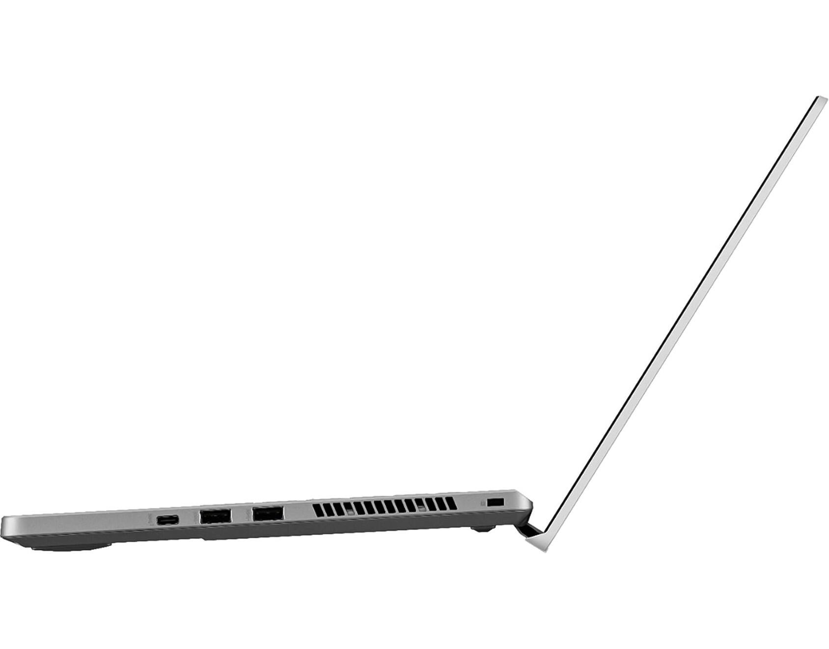 Alt View 9. ASUS - ROG Zephyrus G14 Laptop 14.0 120Hz OLED 2.8K(AMD Ryzen AI 9 HX 370, 32GB LPDDR5X, 2TB PCIe SSD, Win 11 Pro) w/USB Hub - Platinum White.