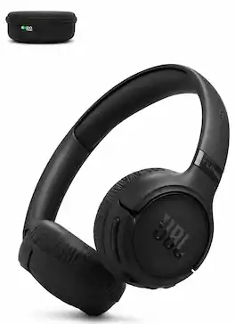 JBL - Tune 680NC Wireless On-Ear Noise Cancelling Headphones - Black