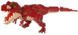PopMarket - Nanoblock - Dinosaur - Advanced Hobby Series - Deluxe Edition Tyrannosaurus Rex Building Kit - Collectibles - Multicolor
