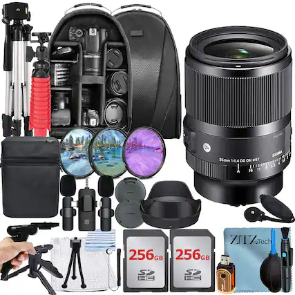 A SIGMA 35mm 1:1.4 DG DN Lens 67mm
4 I 8 5.6 A 16 11
MA GOLMA
ZITZ Tech
256GB 256GB
Sp S2 HC