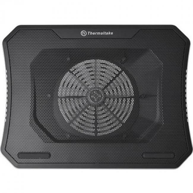 Front. Thermaltake - Thermaltake Massive 20 RGB Notebook Cooler - Upto 19" Screen Size Notebook Support - 1 Fan(s) - 800 rpm - 478.8 gal/min - Black.