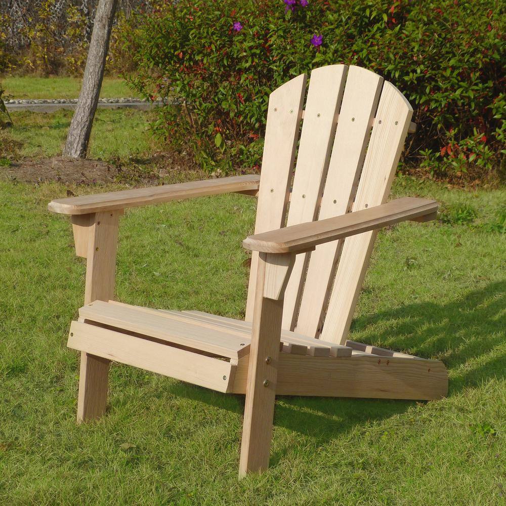 Alt View 1. Turtleplay - Kids Adirondack Chair Kit - Beige.