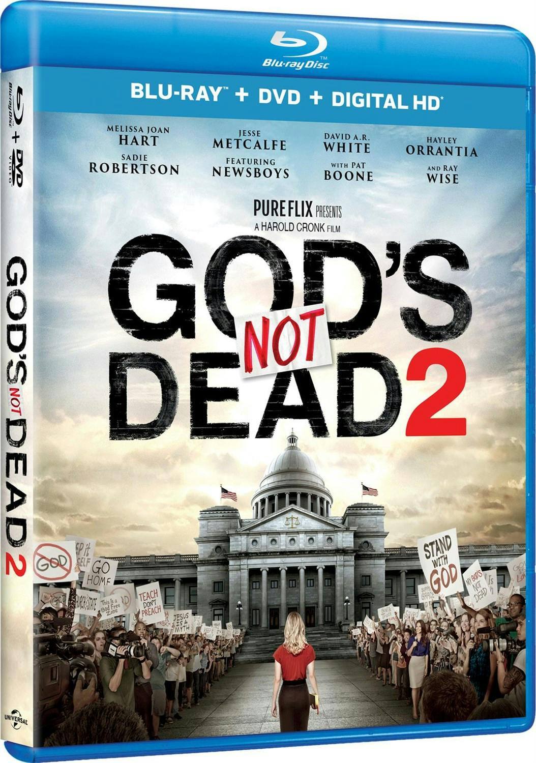 Angle. God's Not Dead 2 (DVD + Digital) [Blu-ray].