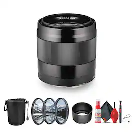 Sony - E 50mm f/1.8 OSS Standard Prime Lens Image Stabilized, Lightweight + More (International Version)