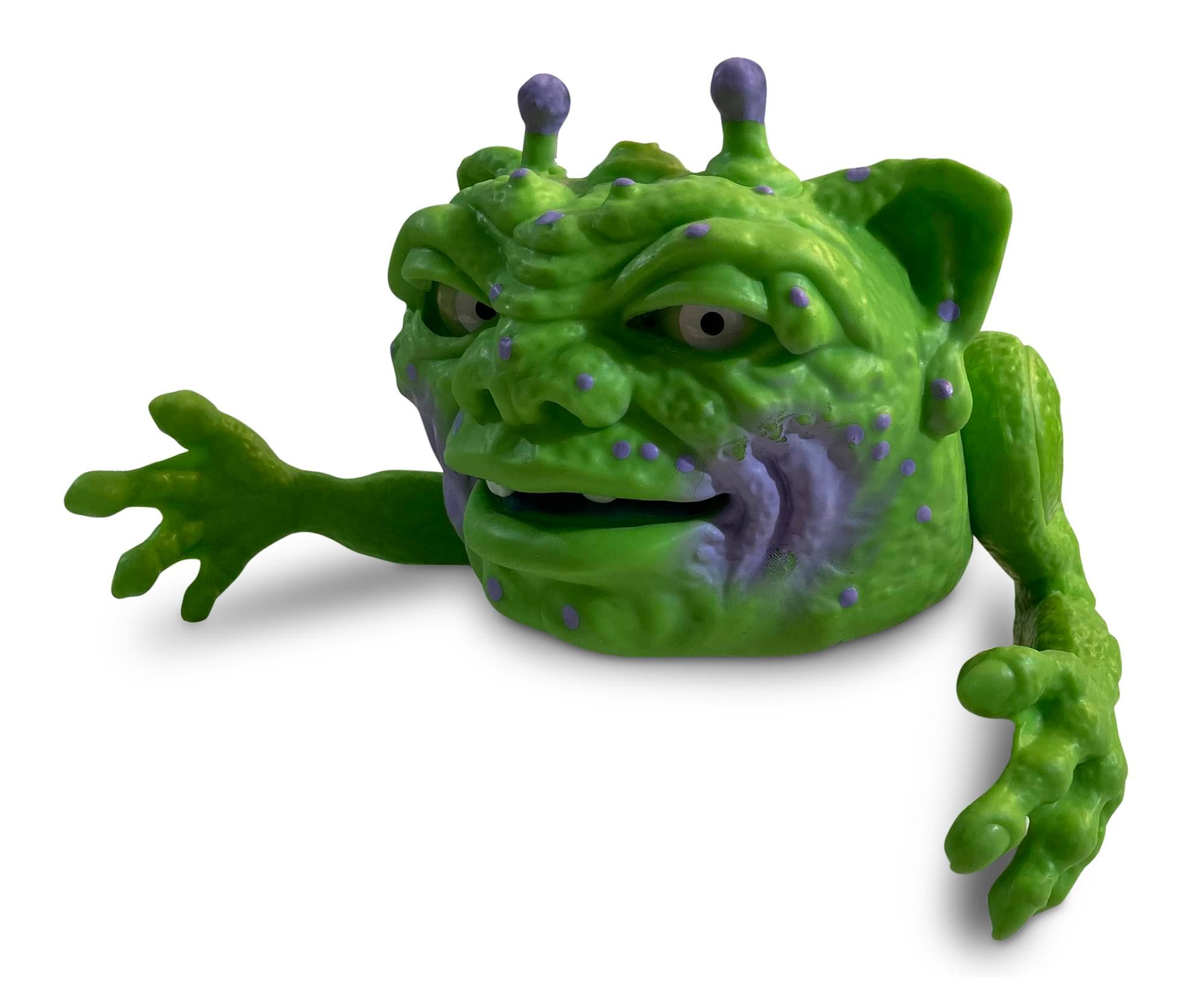 Alt View 10. TriAction Toys - Boglins 8-Inch Foam Monster Puppet | Alien Dwizork - Green.