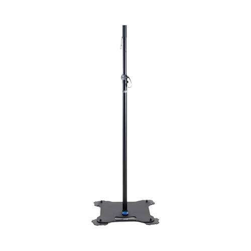Back. On Stage Stands - On-Stage Production Grade SS8000 Speaker/Lighting Stand – Supports Up to 65lbs, Adjustable Feet & Height Extend 54-98", - Black.