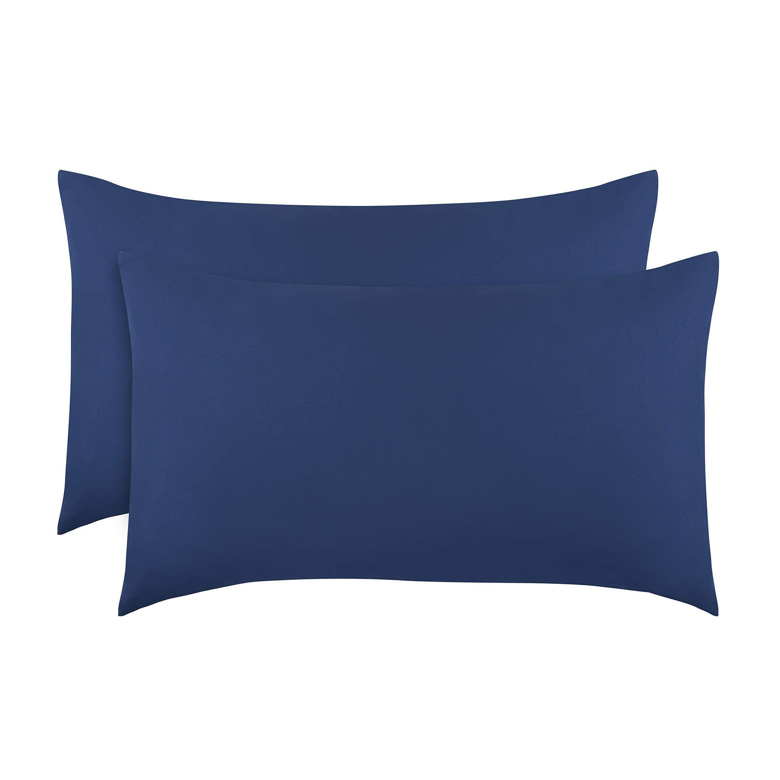 Navy 2 Pack Pillowcase