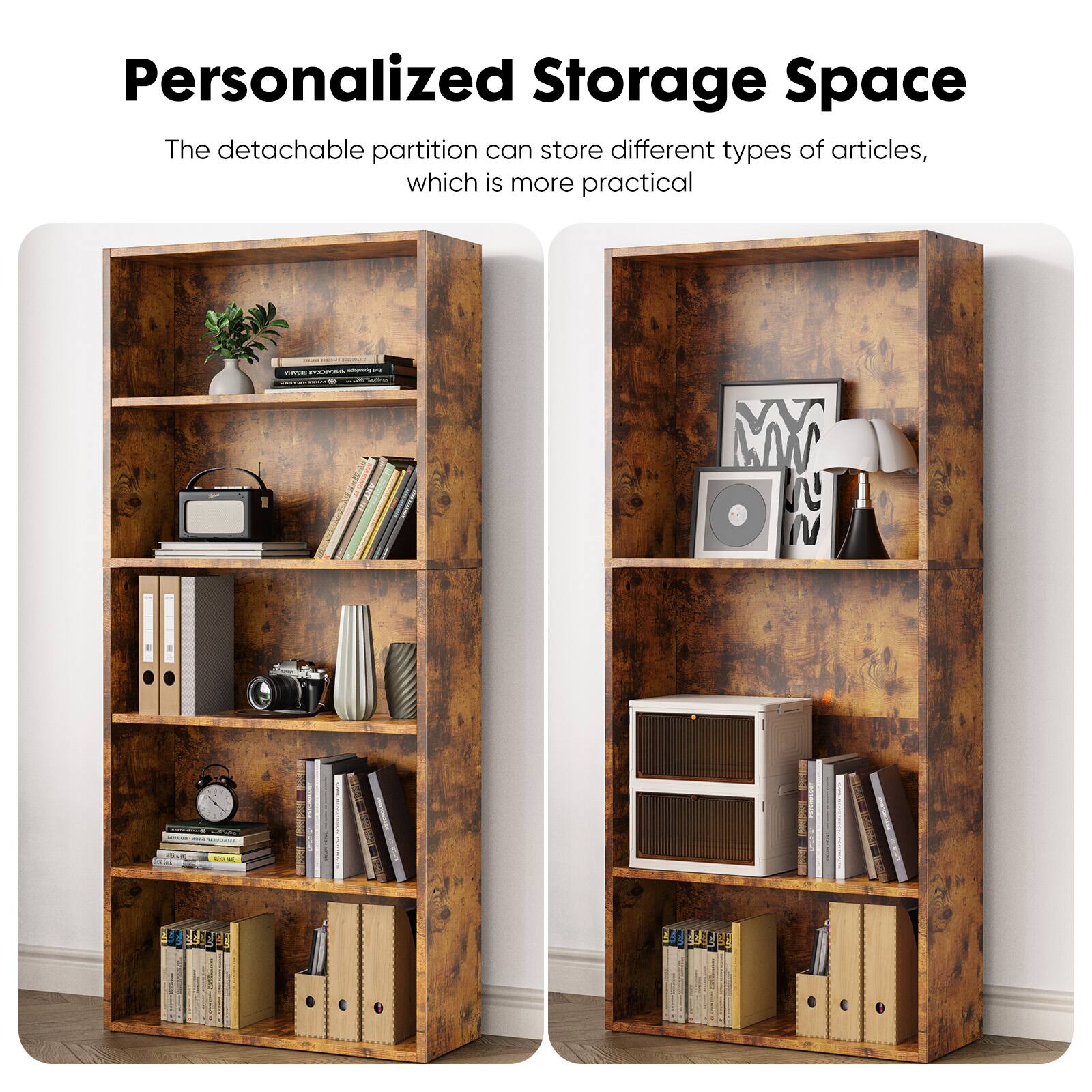 Personalized Storage Space

The detachable partition can store different types of articles, which is more practical
