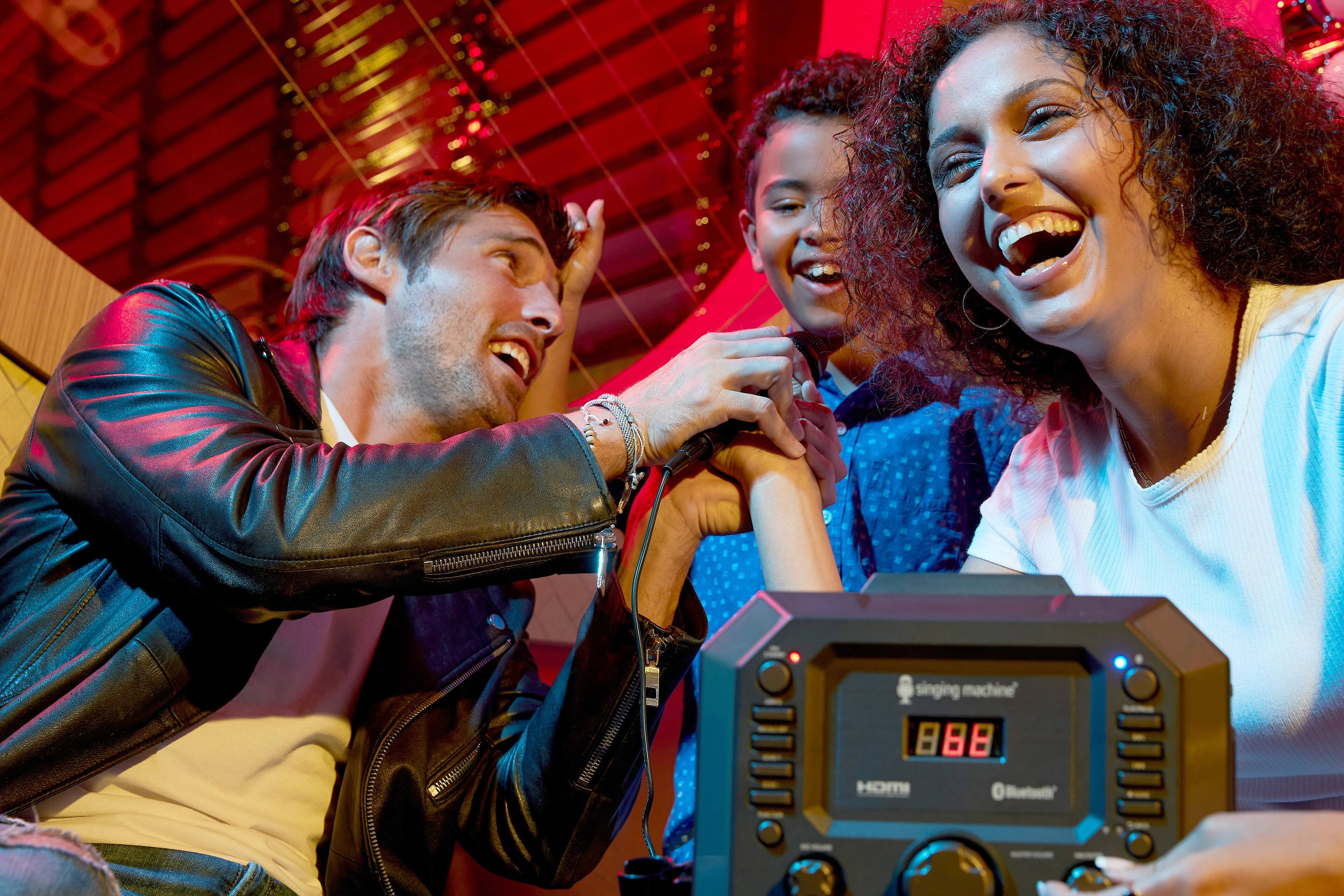 Alt View 11. Singing Machine - SingCast K-Box Karaoke Machine Karaoke System - Black.