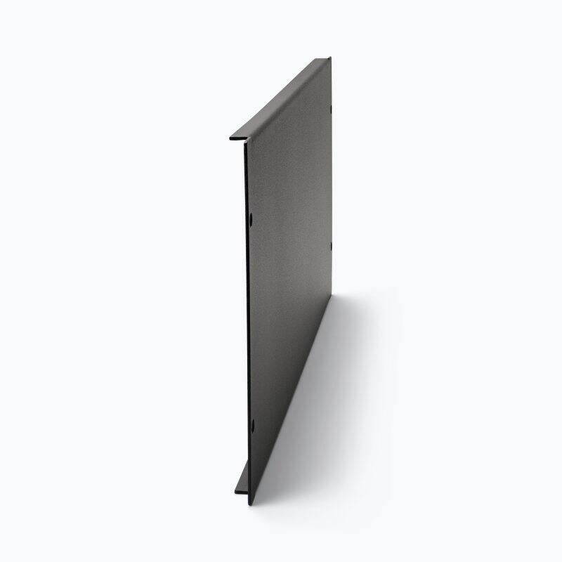 Alt View 4. On Stage Stands - On-Stage Blank Rack Panel, 4U (RPB4000) - Black.
