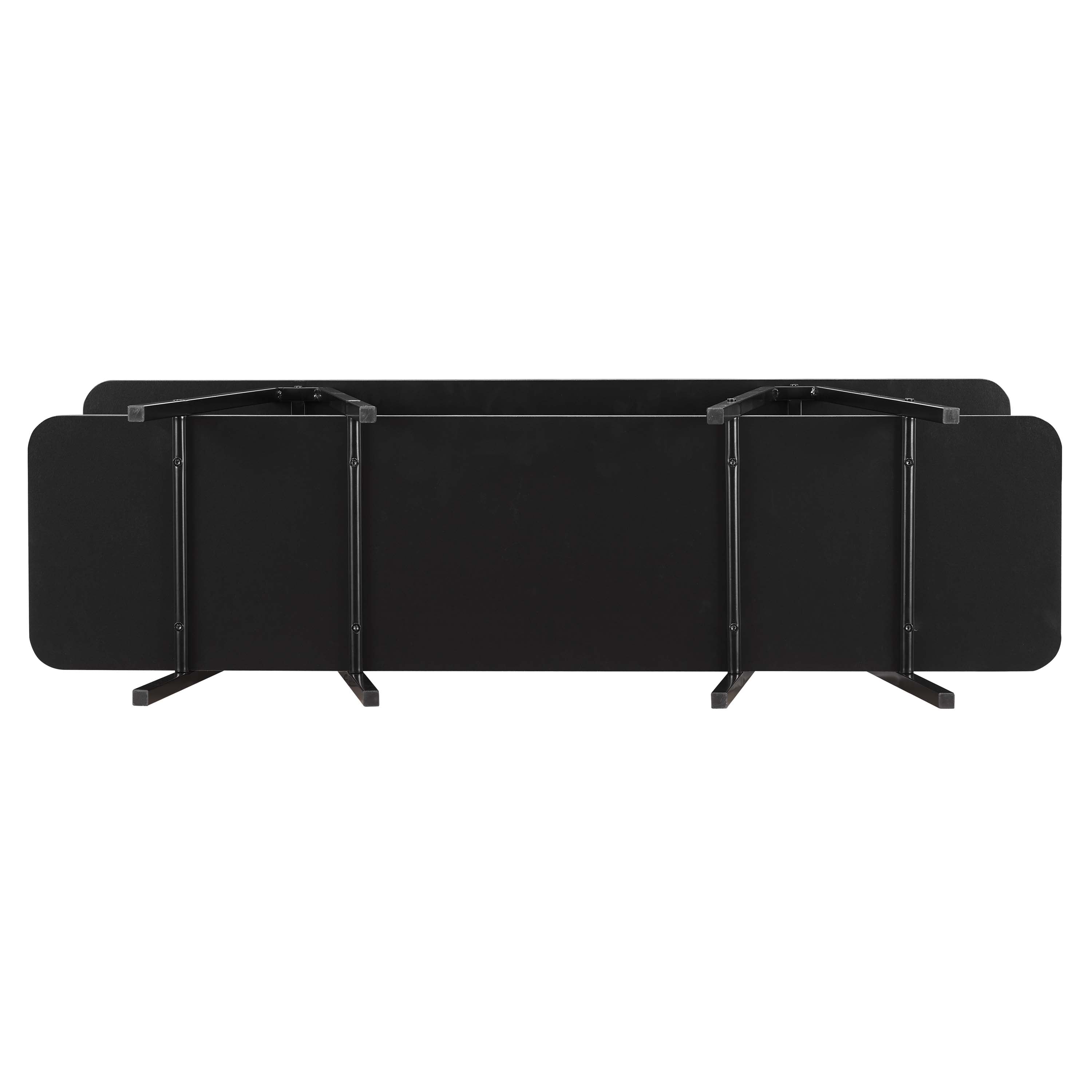 Alt View 5. Manhattan Comfort - Celine Contemporary Modern 47" Console Table - Black.