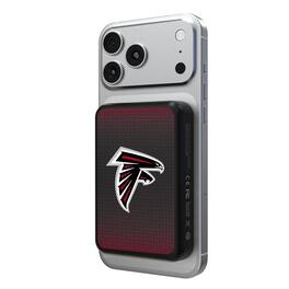Keyscaper - Atlanta Falcons Wireless Magnetic Power Bank - Black