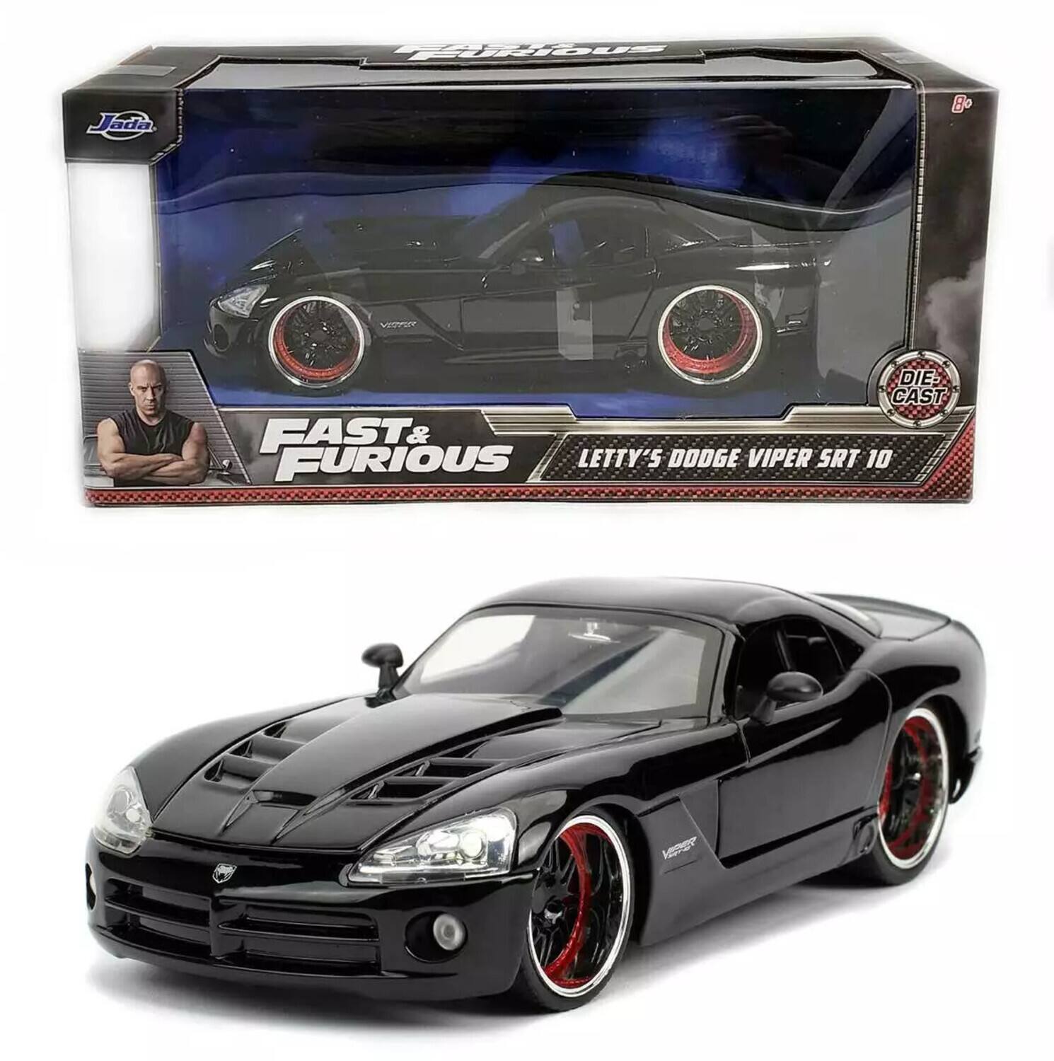 Jada Toys - 1:24 Fast & Furious 7 - Letty's Dodge Viper SRT - Collectibles
