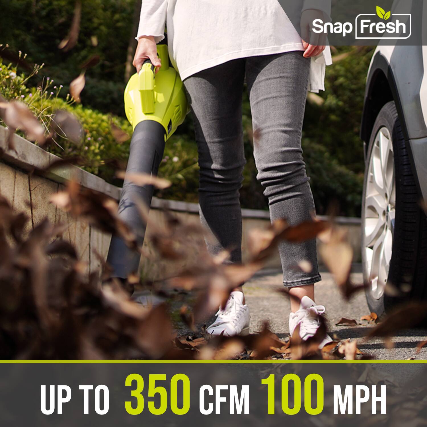 Snap Fresh  
UP TO 350 CFM 100 MPH
