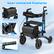 User-centered Features
- Mesh Storage Bag
- Cane Holder
- Easy-grip TPR Handles