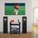 Alt View 2. Mount-It! - Four‑Tiered Glass A/V Media Stand with Tempered Shelves & High Load Capacity for Component Storage, Black - Black.
