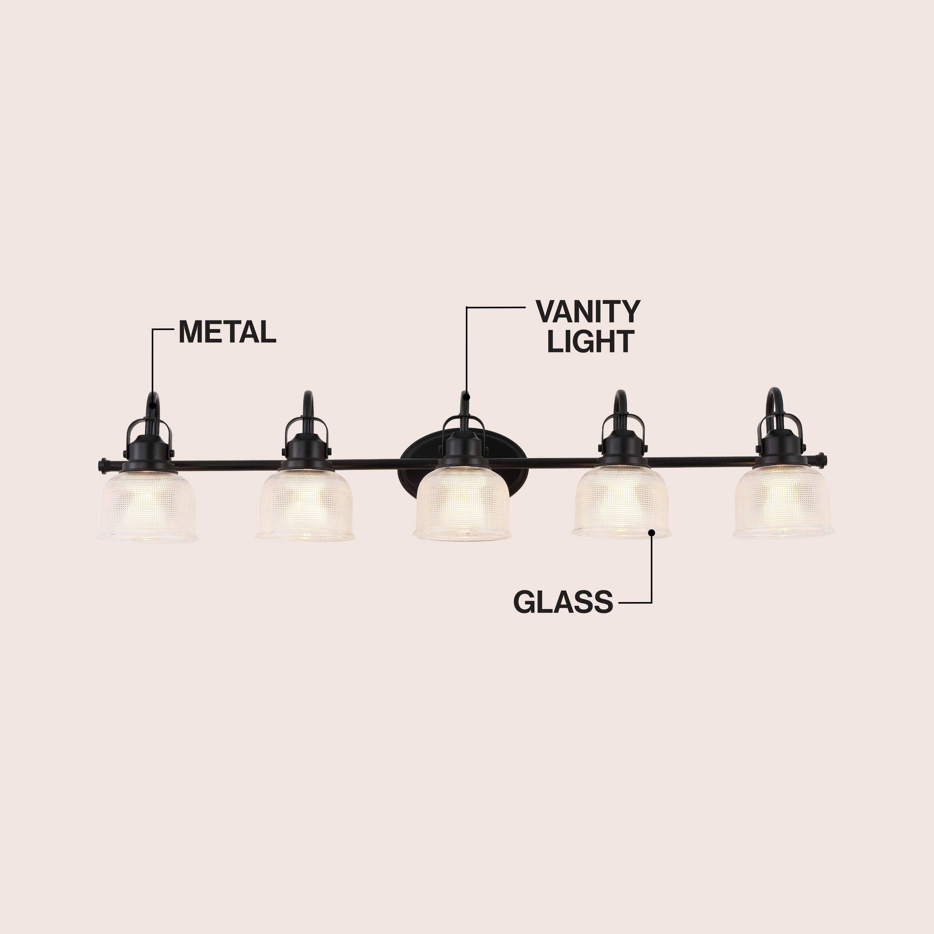METAL  
VANITY LIGHT  
GLASS
