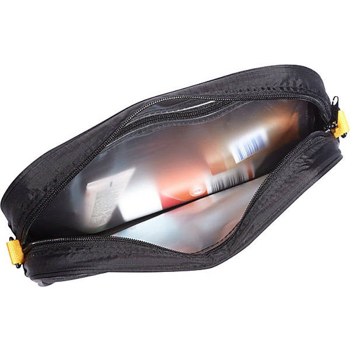 Alt View 1. A.Saks - 22" Carry On Nylon Duffel Bag w/Pouch - Black.